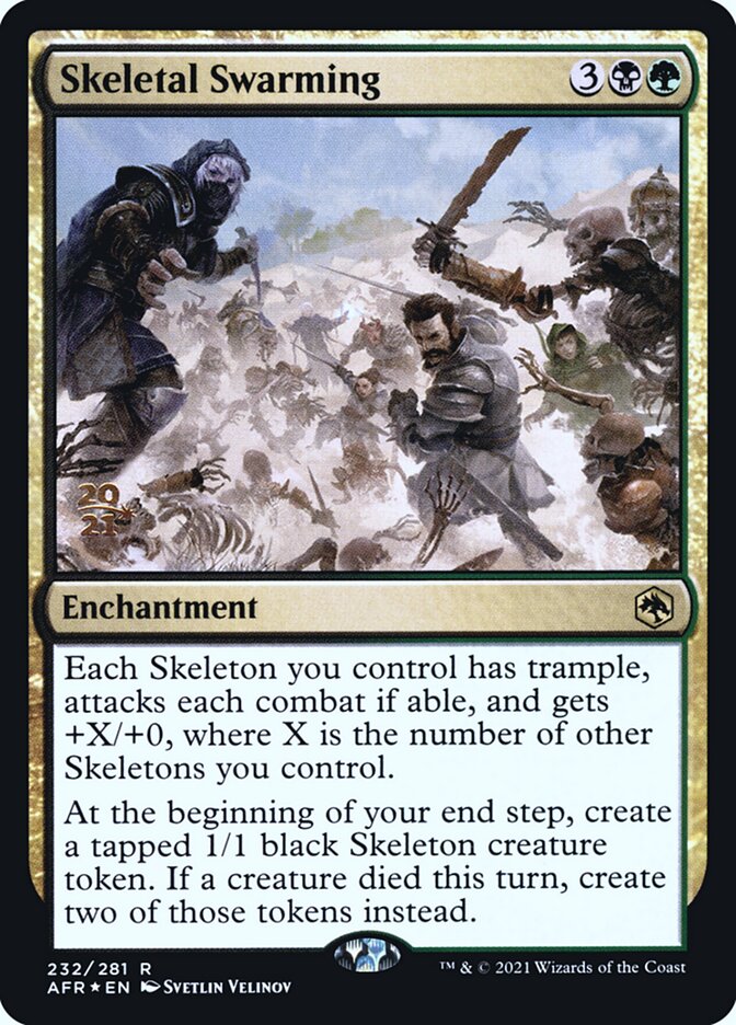 Skeletal Swarming card front