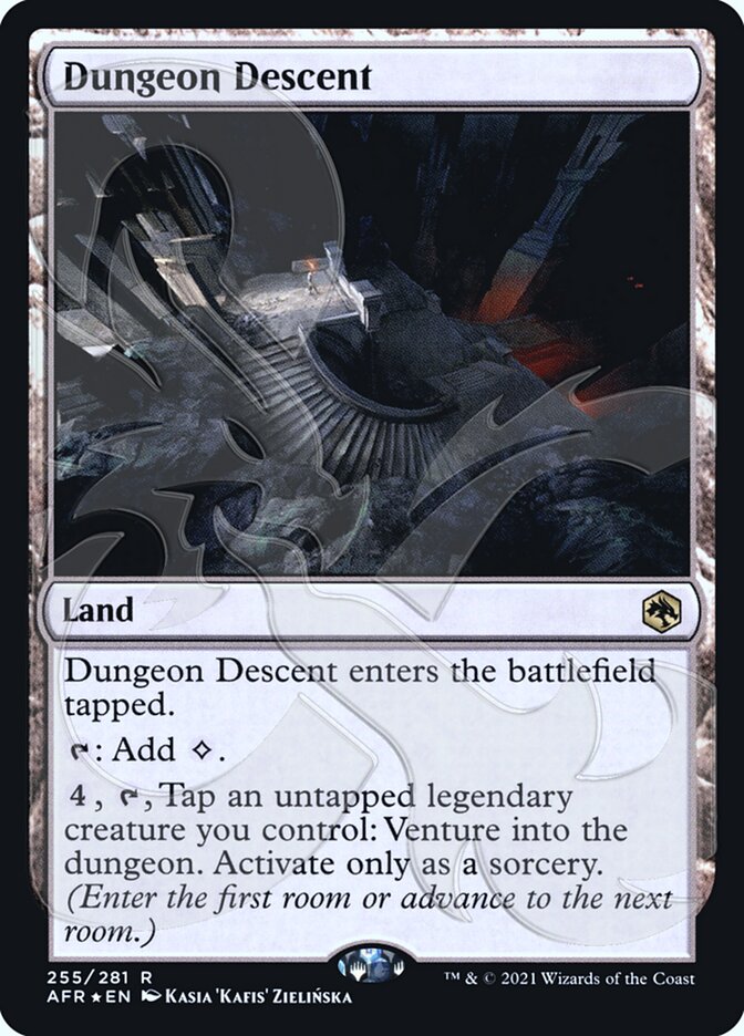 Dungeon Descent card front
