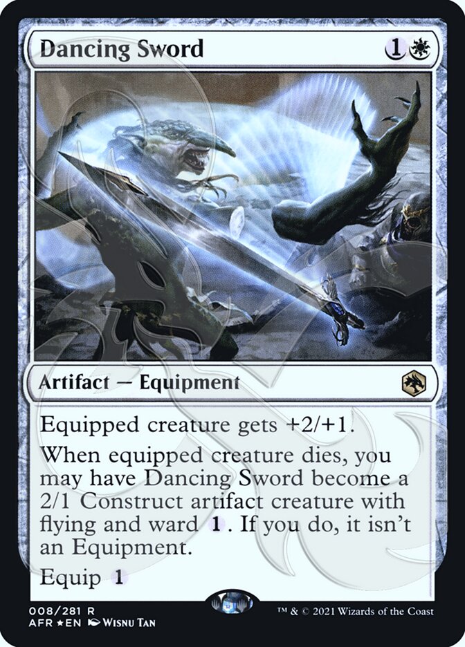 Dancing Sword card front