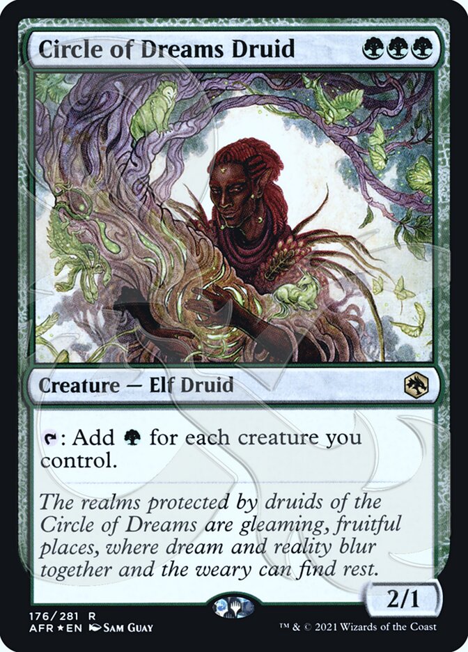 Circle of Dreams Druid card front