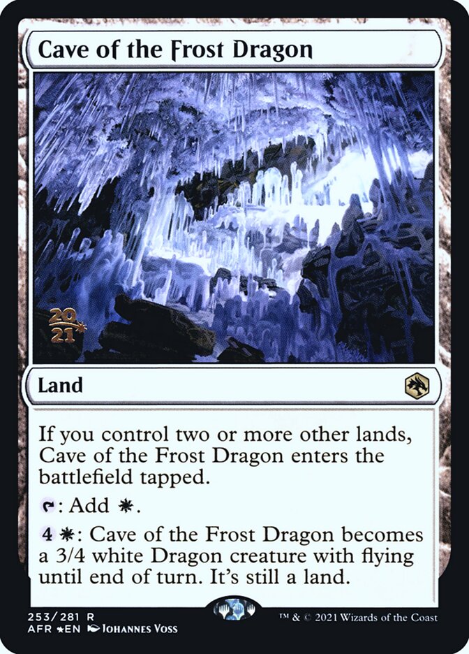 Cave of the Frost Dragon card front
