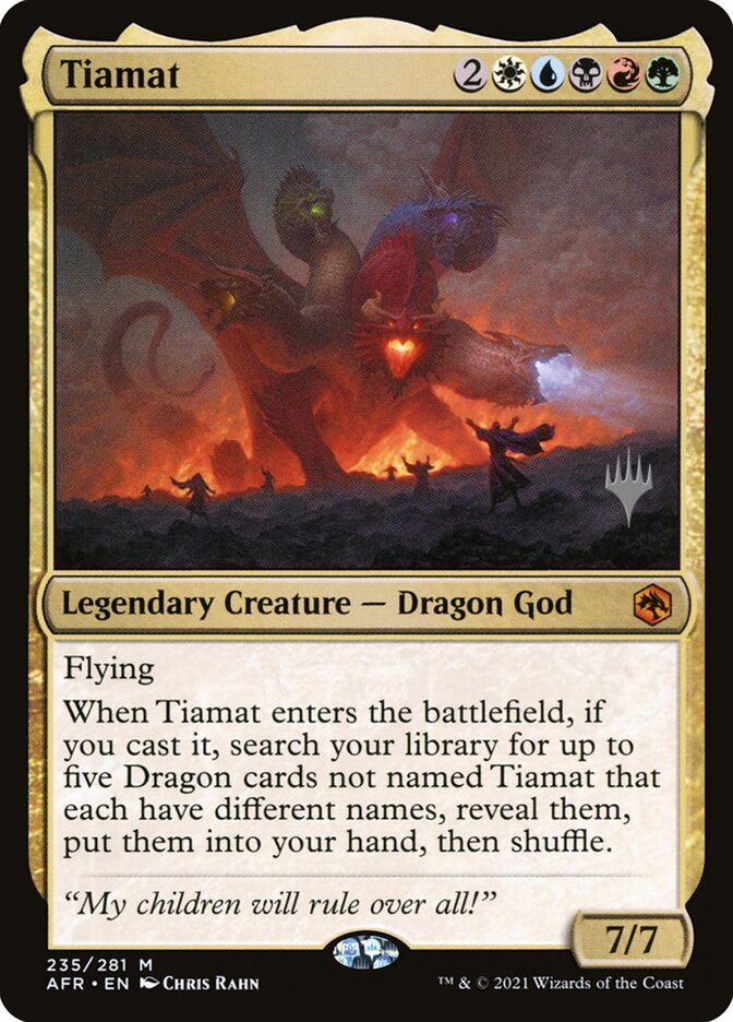 Tiamat card front