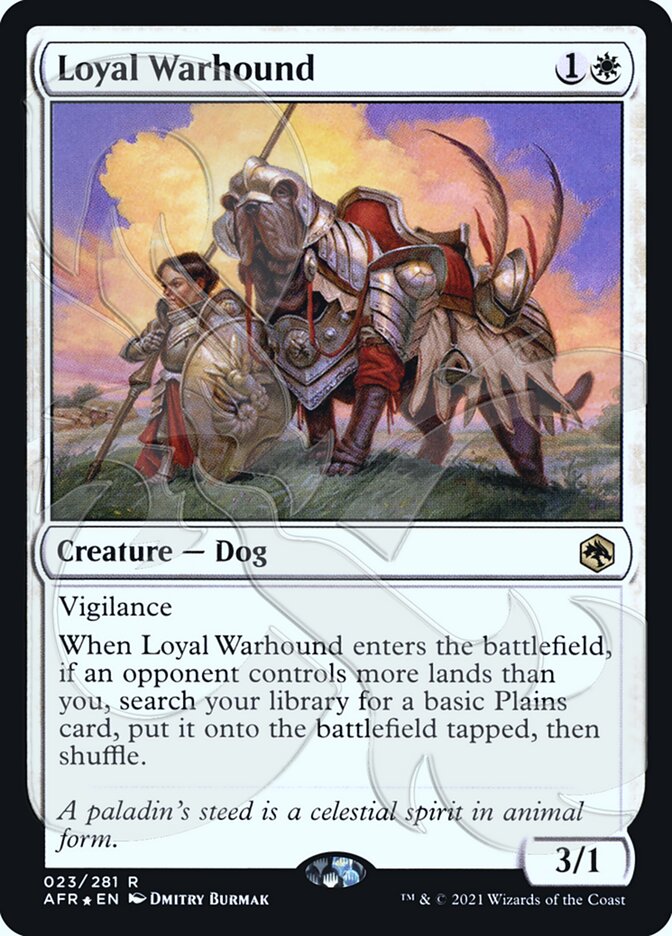 Loyal Warhound card front