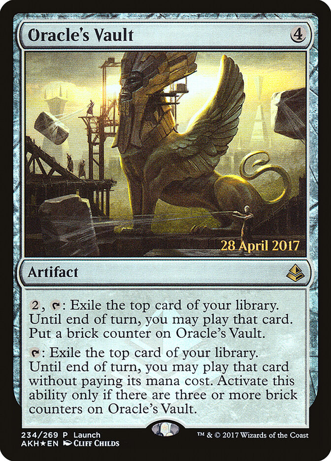 Oracle's Vault card front