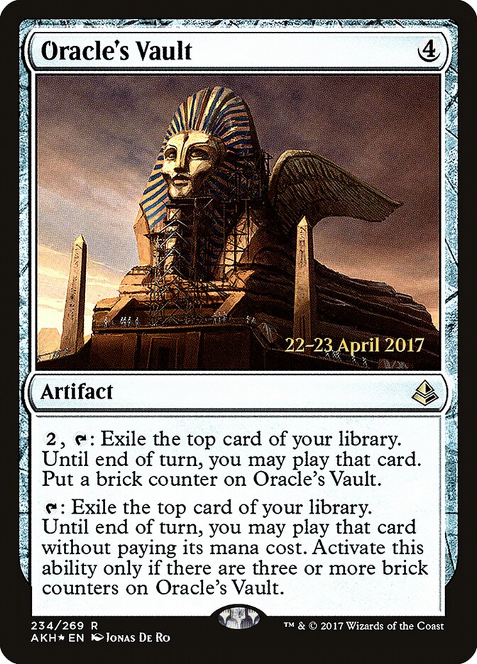 Oracle's Vault card front