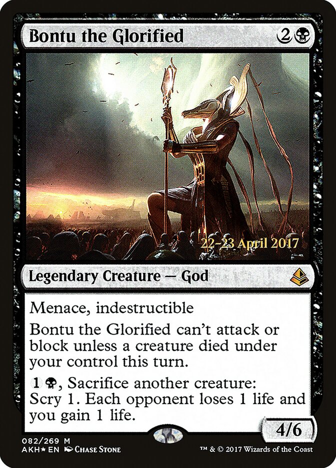 Bontu the Glorified card front
