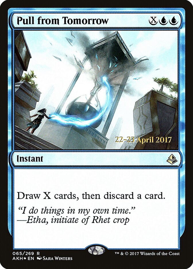 Pull from Tomorrow card front