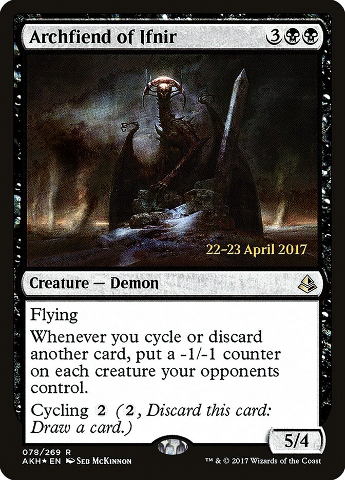 Archfiend of Ifnir card front