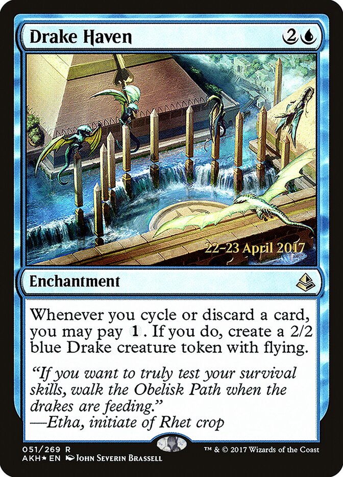 Drake Haven card front