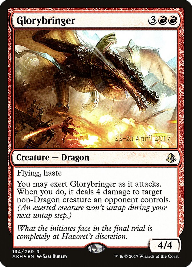 Glorybringer card front