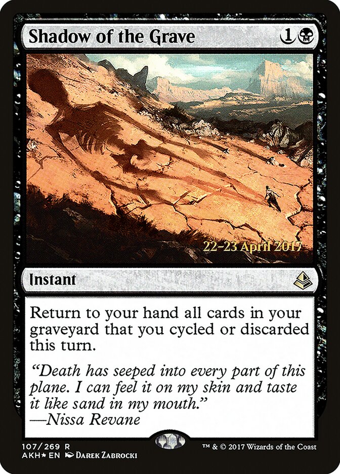 Shadow of the Grave card front