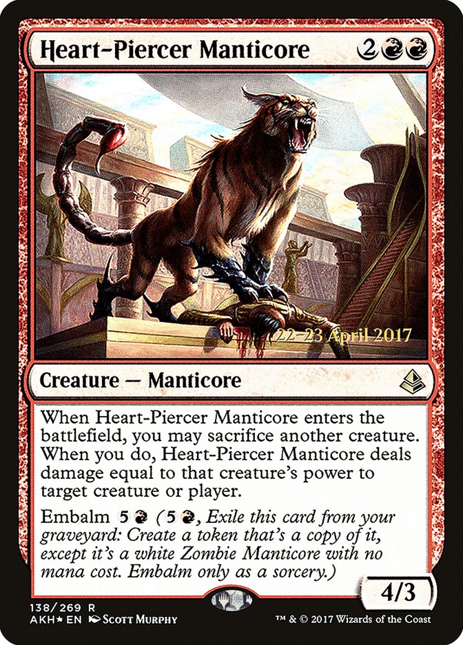 Heart-Piercer Manticore card front