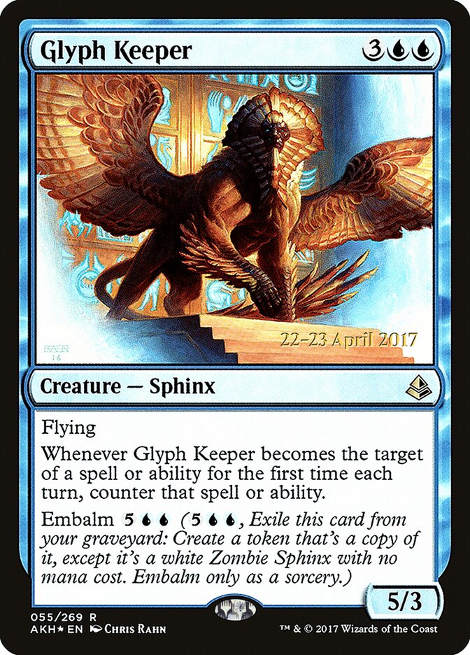 Glyph Keeper card front