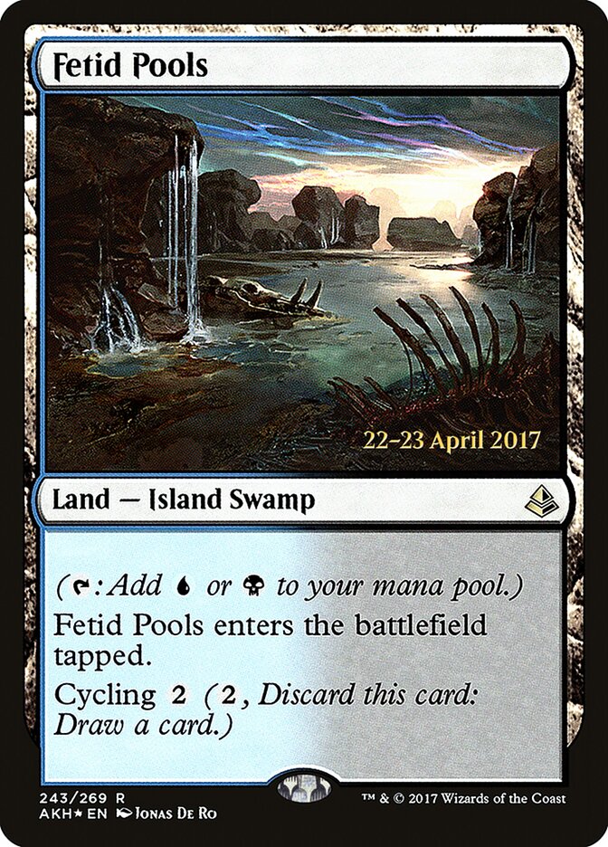Fetid Pools card front