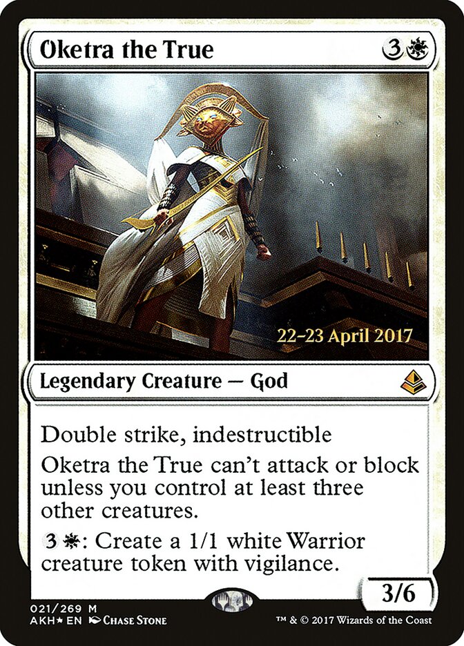 Oketra the True card front