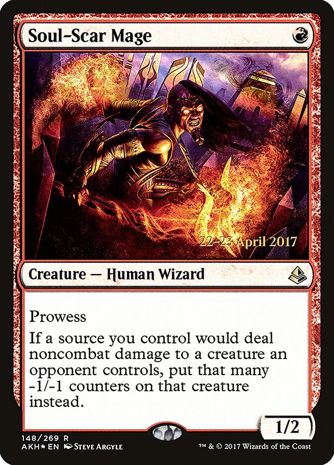 Soul-Scar Mage card front