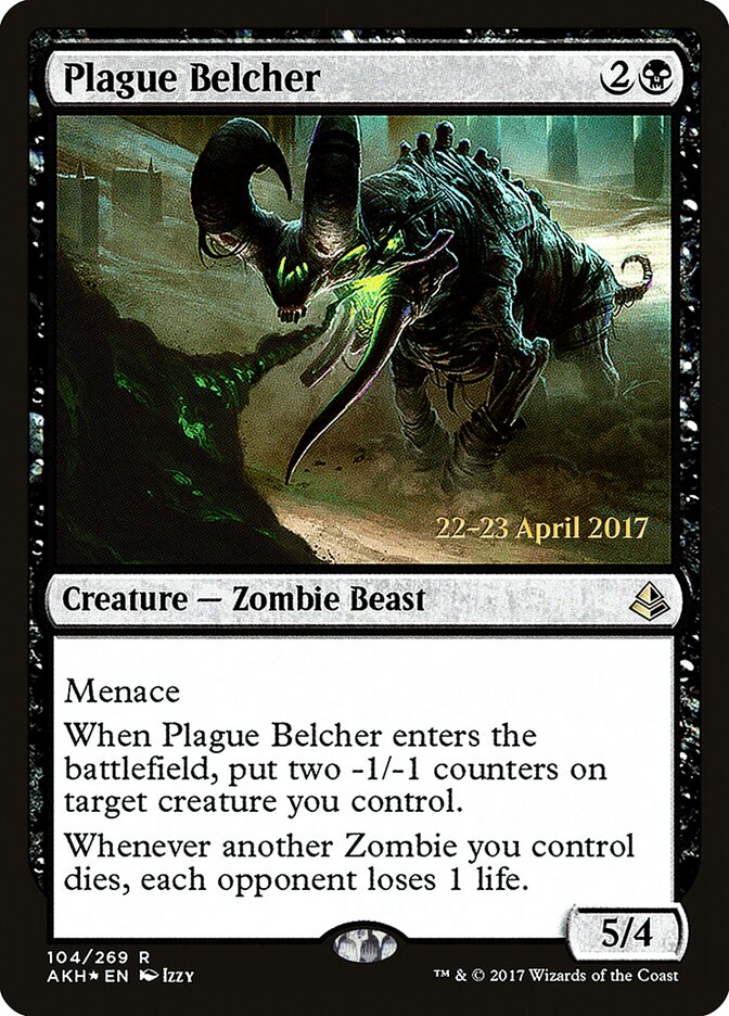 Plague Belcher card front
