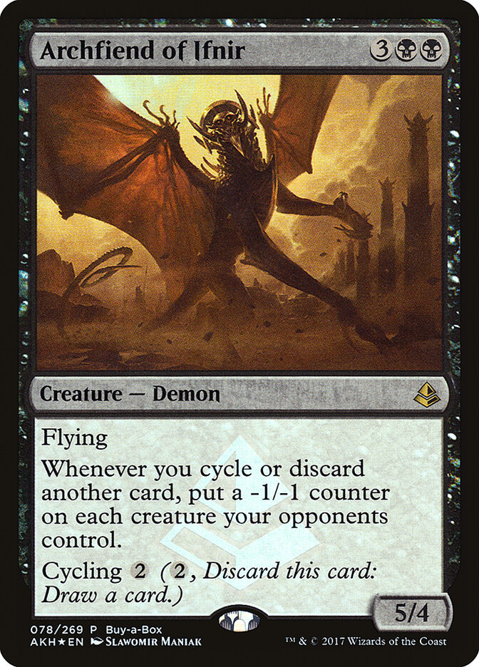 Archfiend of Ifnir card front