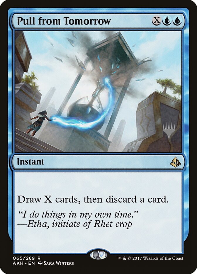 Pull from Tomorrow card front