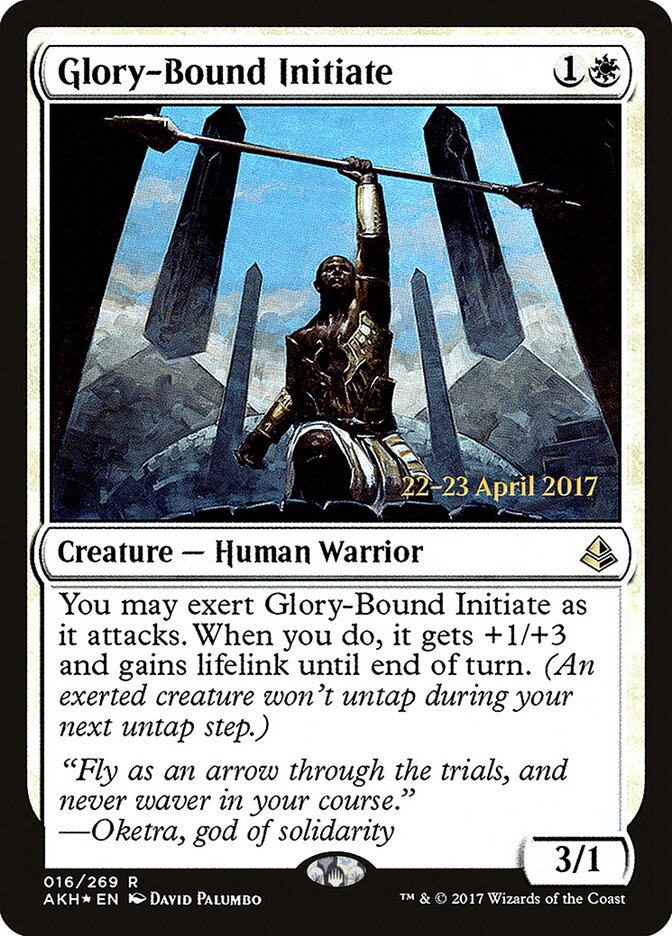 Glory-Bound Initiate card front