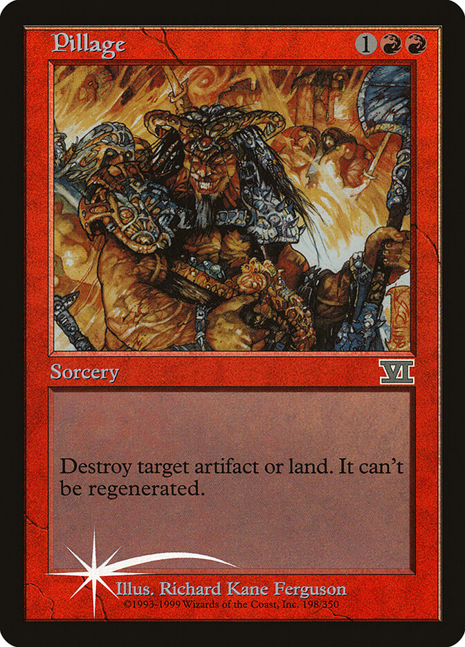 Pillage card front