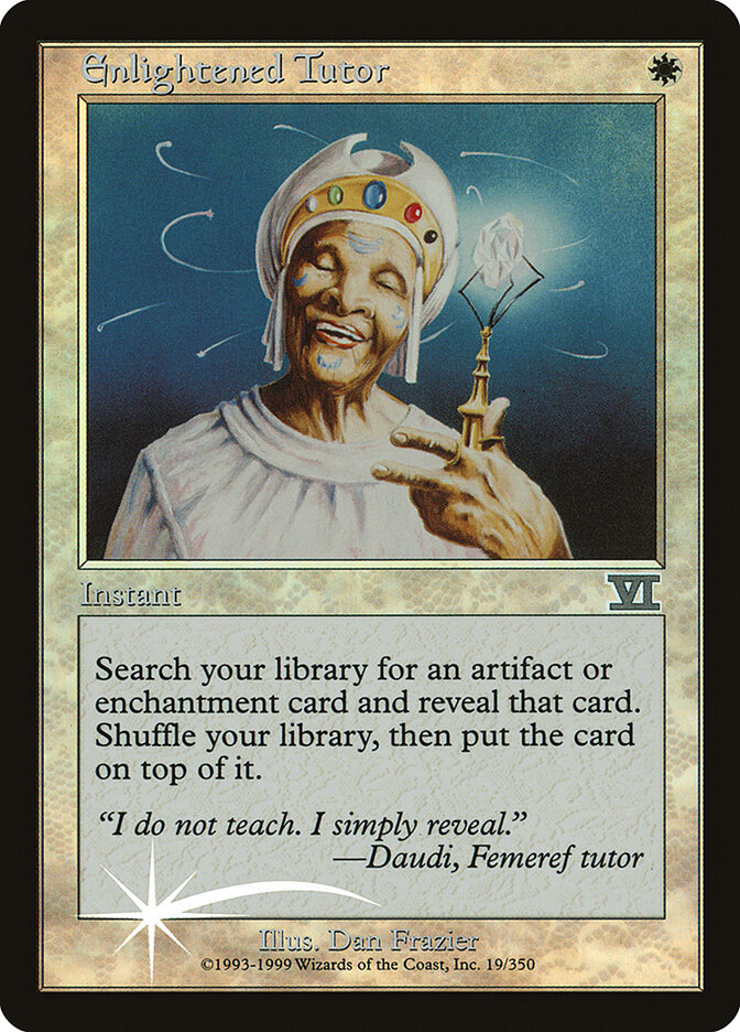Enlightened Tutor card front