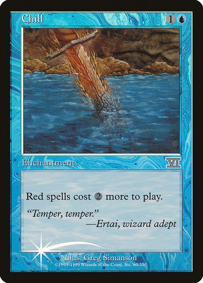 Chill card front