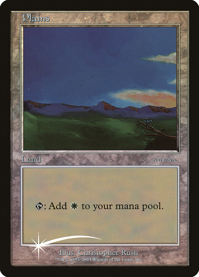 Plains card front