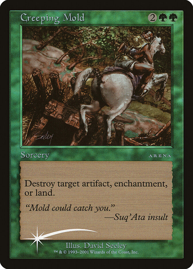Creeping Mold card front