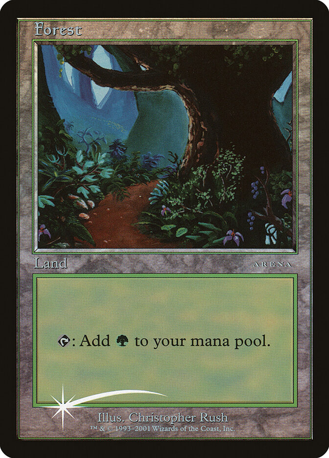 Forest card front