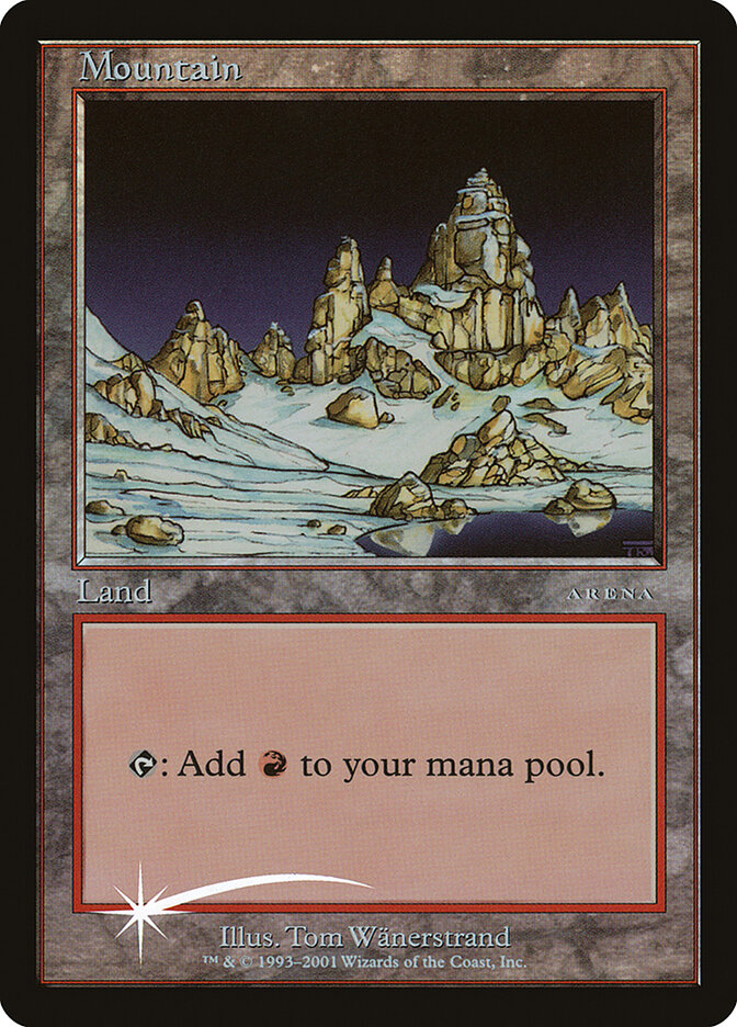 Mountain card front