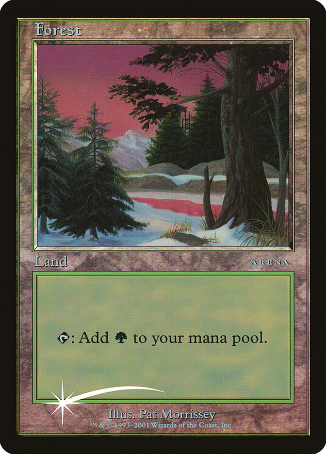 Forest card front