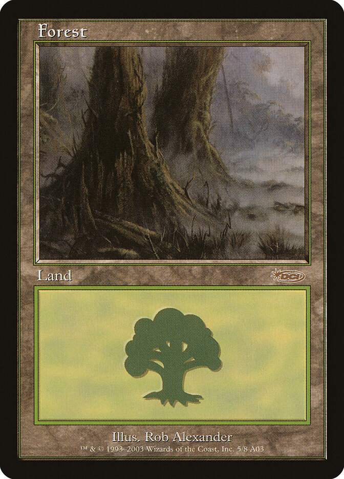 Forest card front