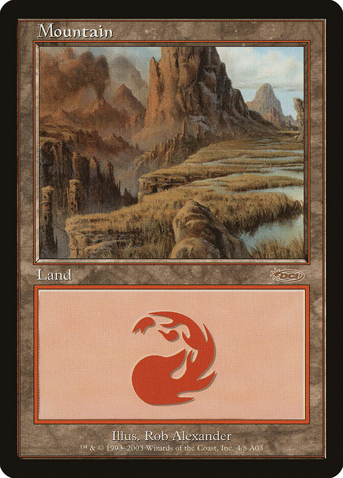 Mountain card front