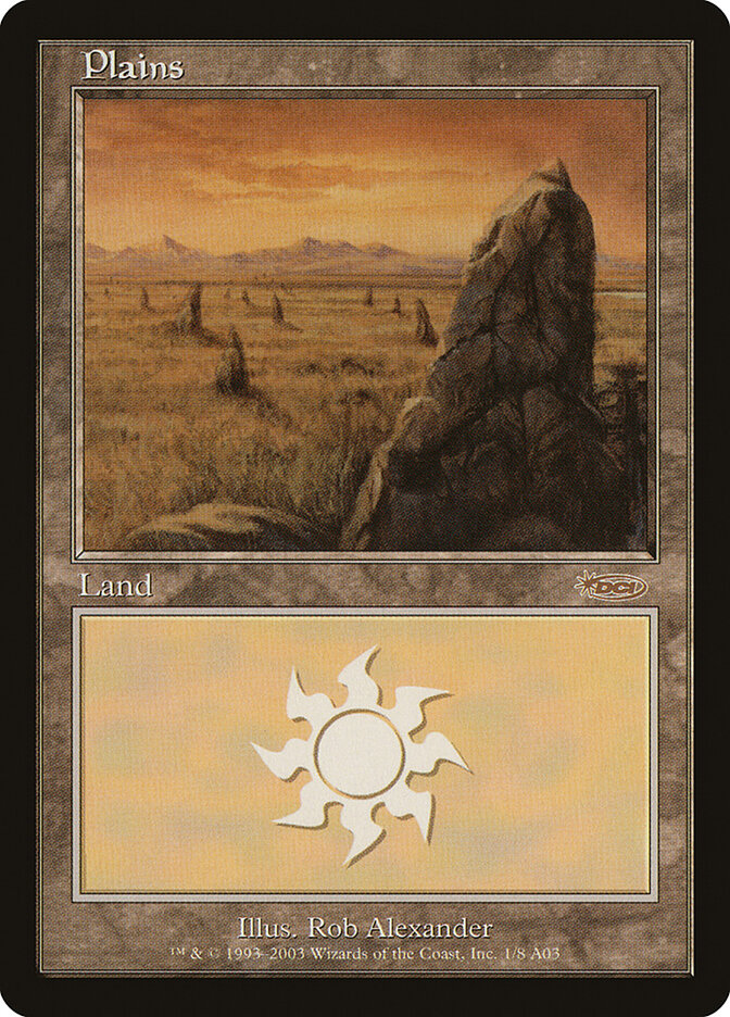 Plains card front