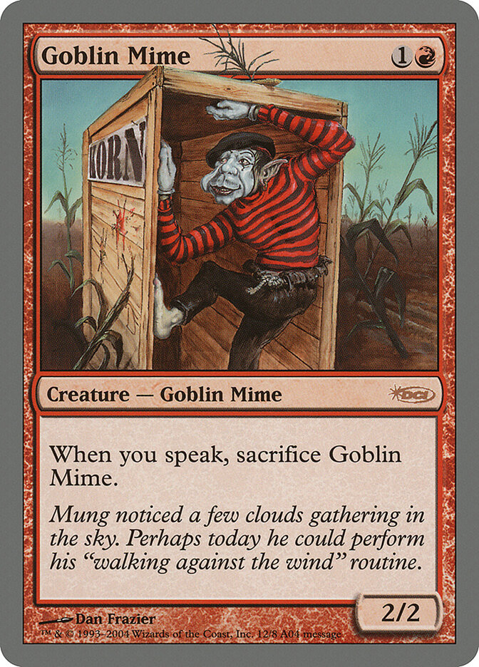 Goblin Mime card front