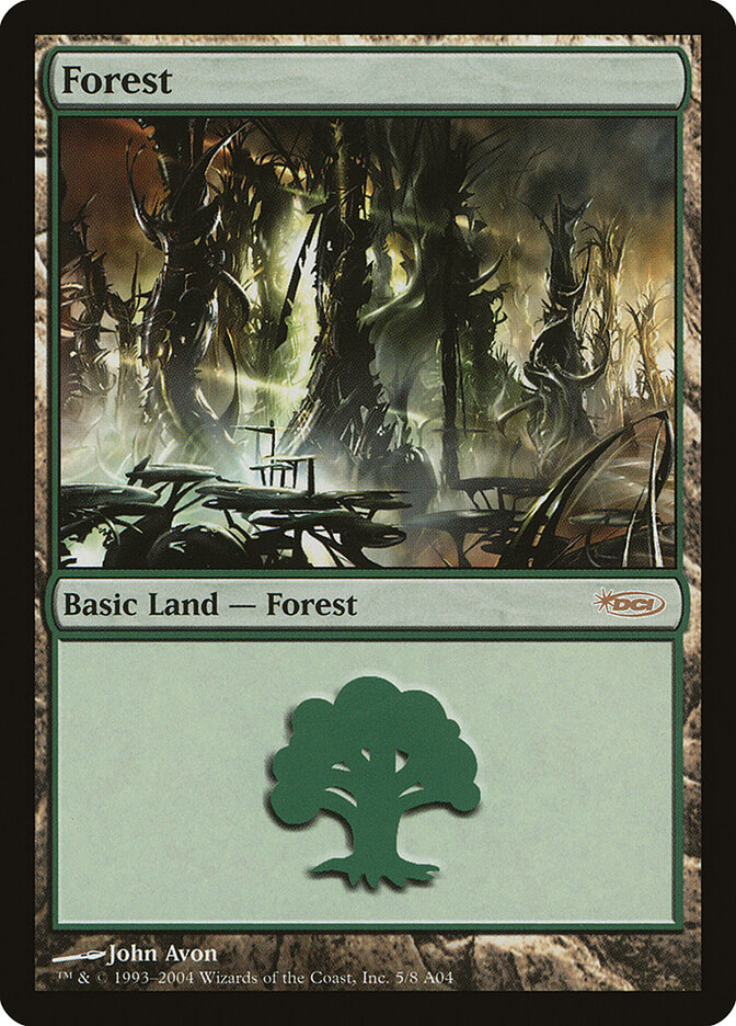 Forest card front