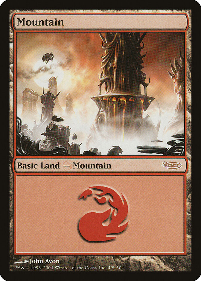 Mountain card front