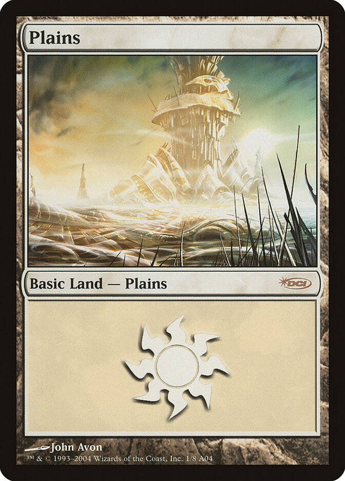 Plains card front