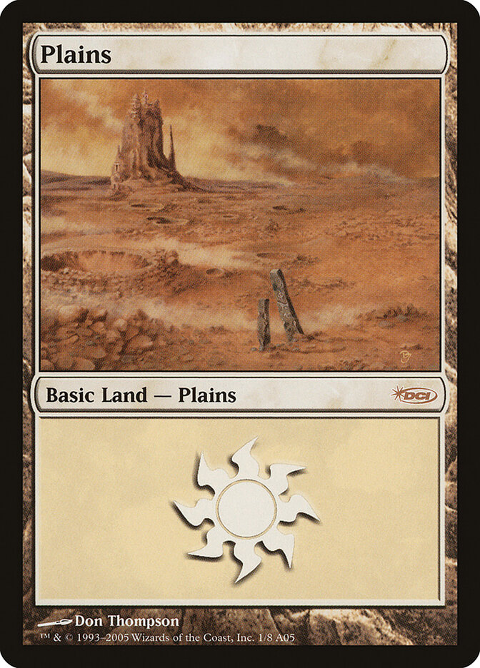 Plains card front