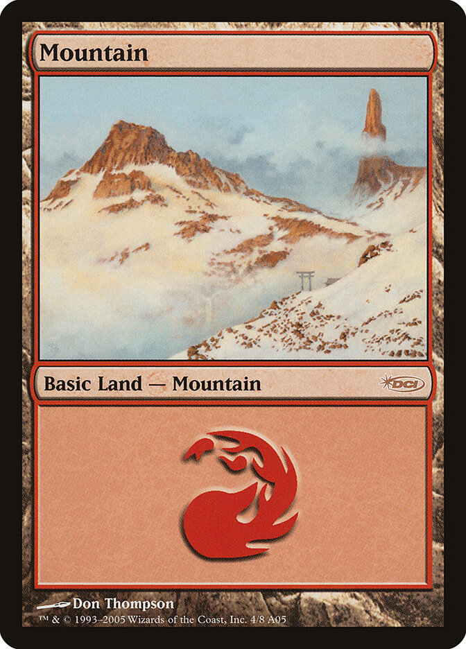 Mountain card front