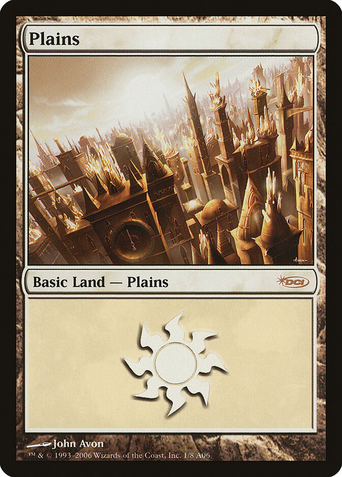 Plains card front