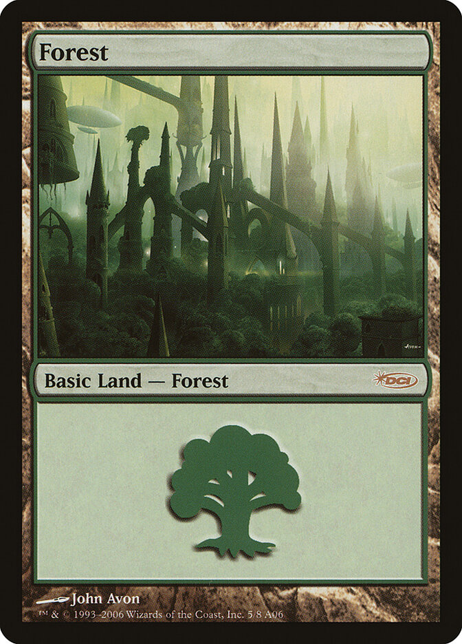 Forest card front