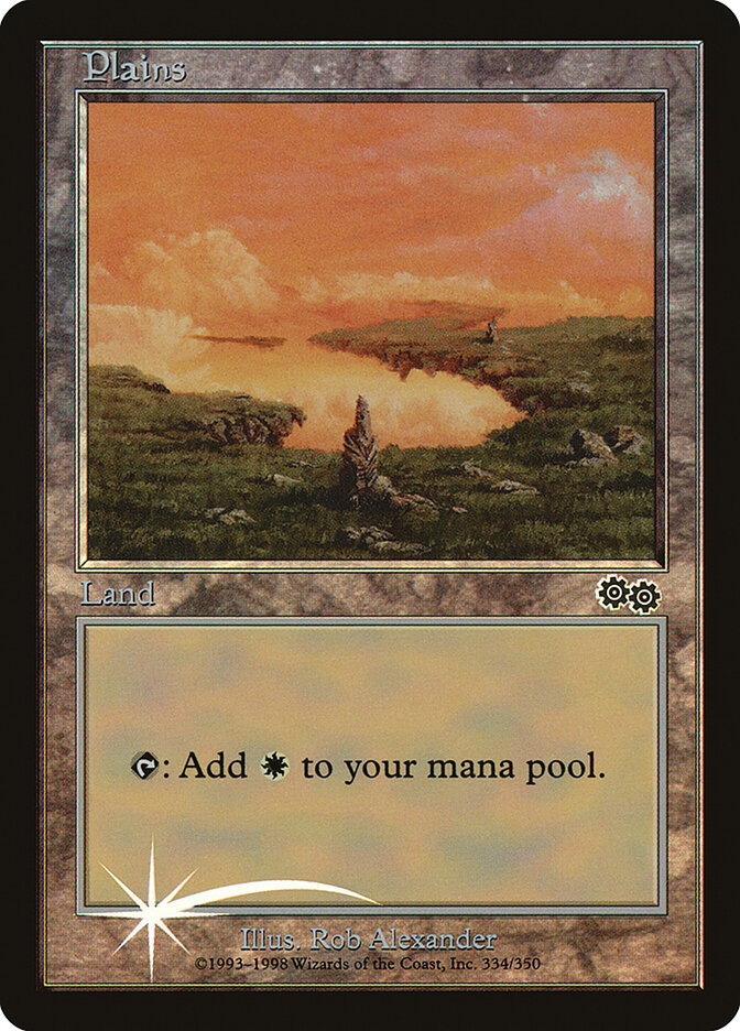 Plains card front
