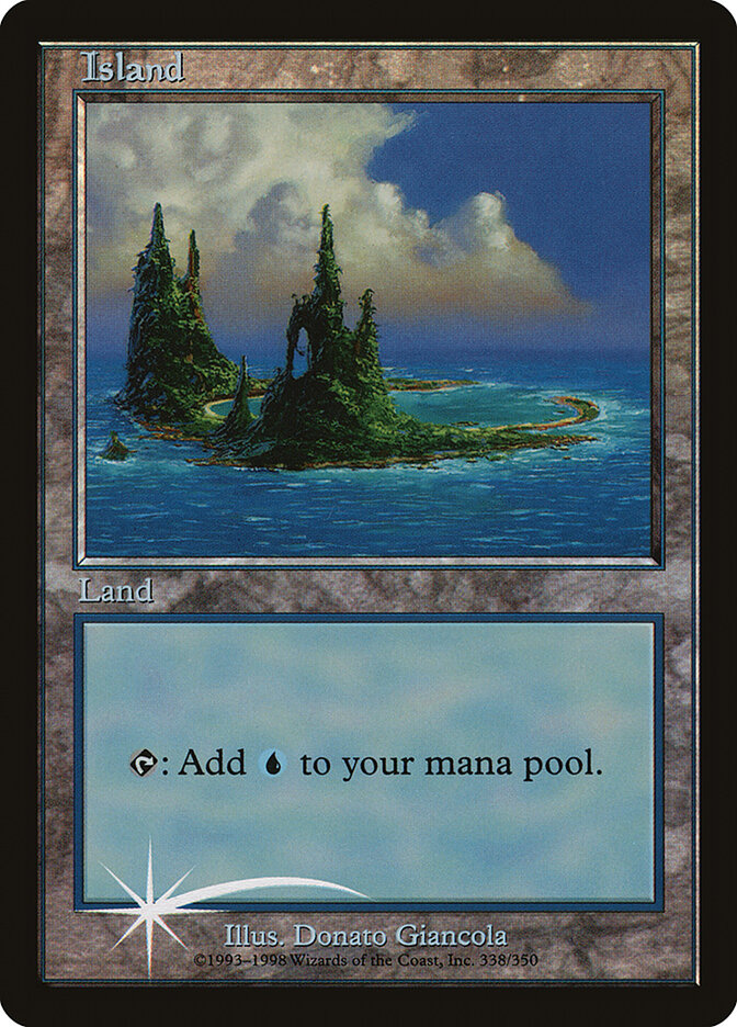 Island card front