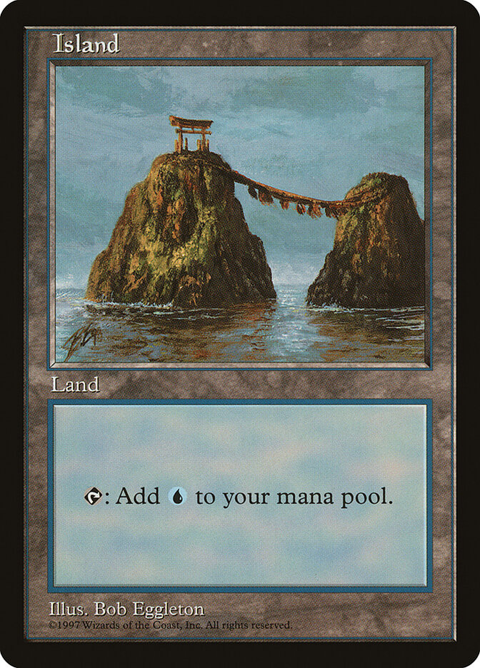 Island card front