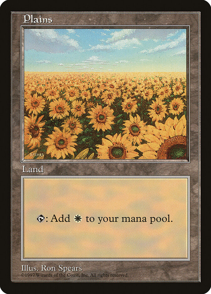 Plains card front