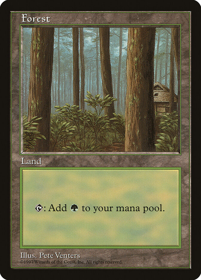 Forest card front