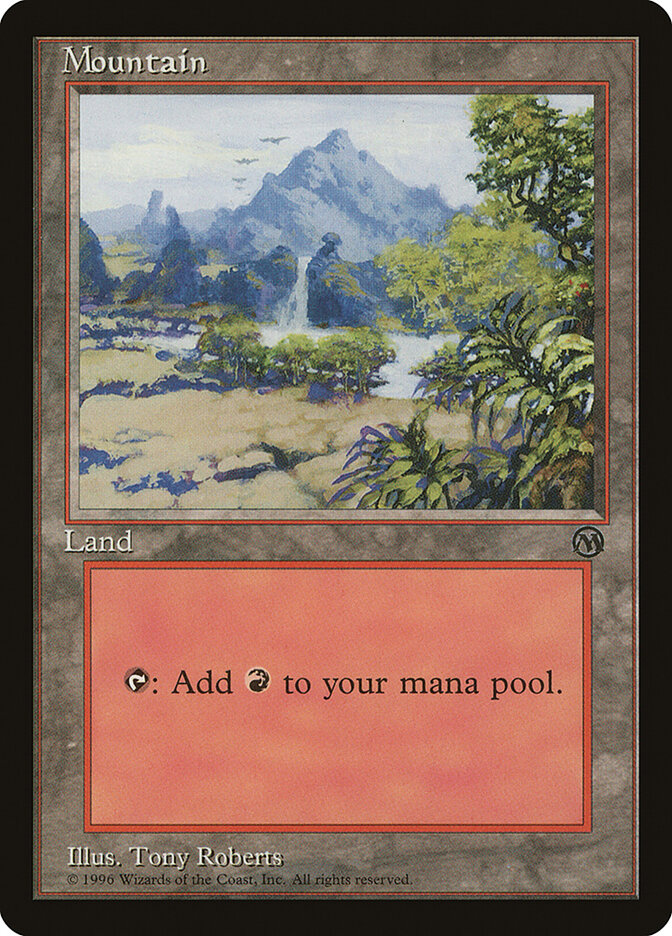 Mountain card front