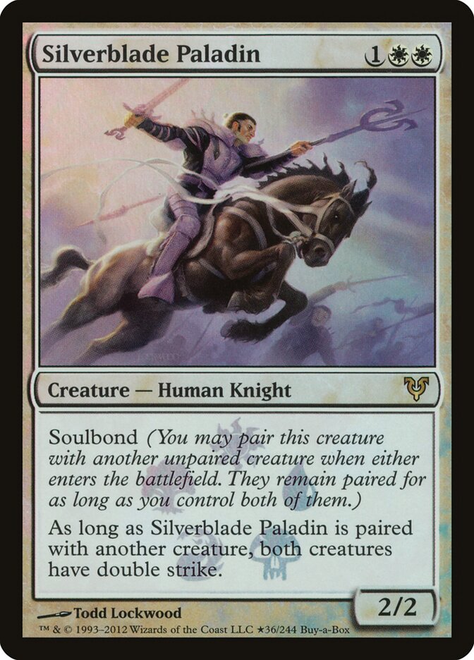 Silverblade Paladin card front